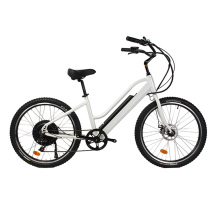 Novo design americano Hidden Battery Beach Cruiser bicicleta elétrica